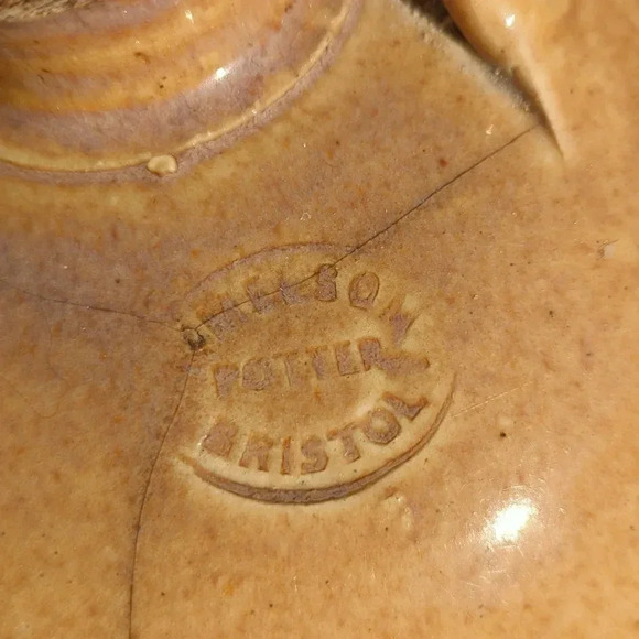 Bristol Earthenware Liquor jug - Picture 5 of 8